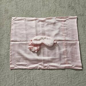 Shabby Chic Pink Satin Sleep Set